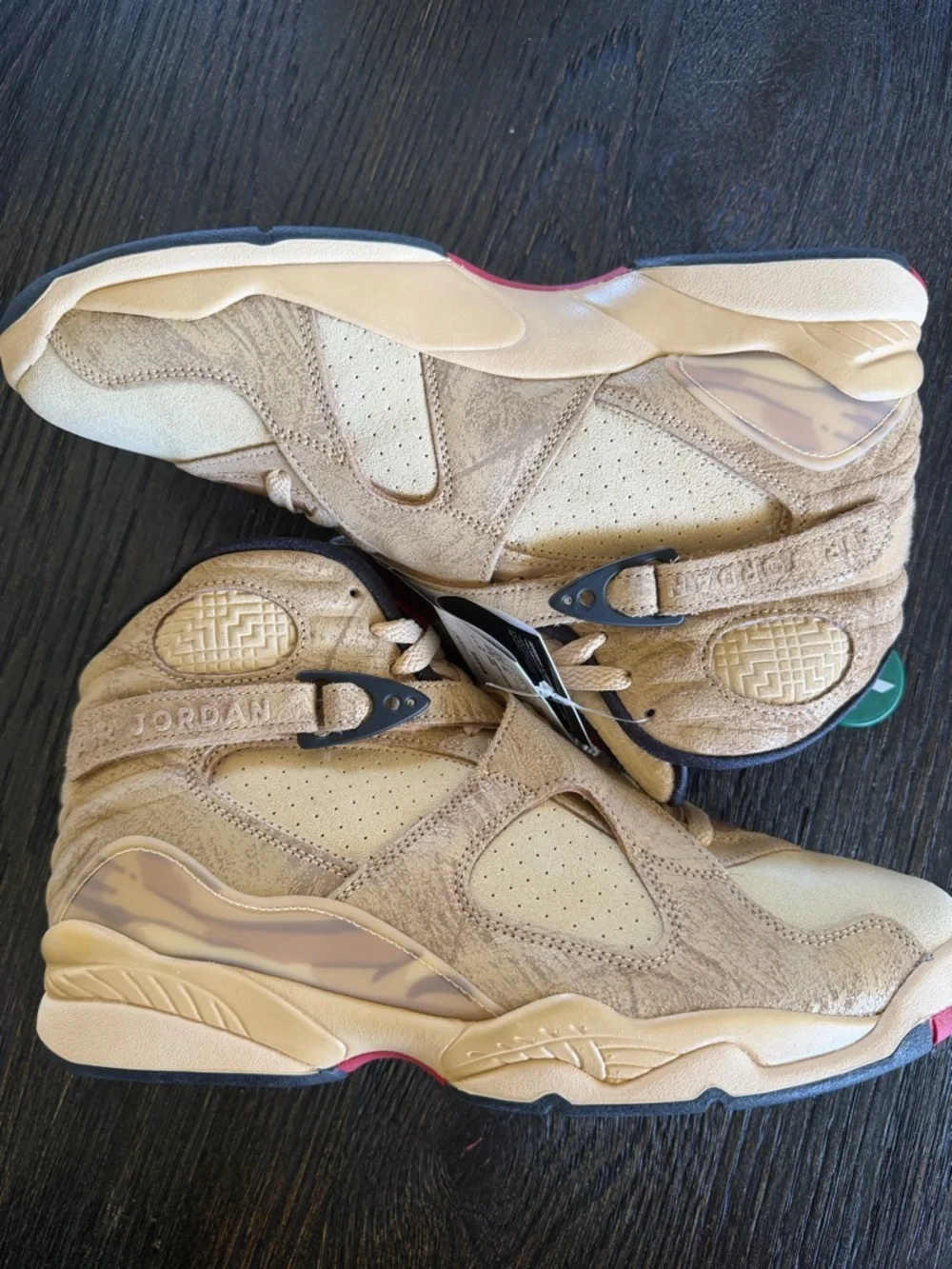 Rui Hachimura × Nike Air Jordan 8 SE "Twine/Gym Red" size 10.5 NEW - Picture 1 of 14